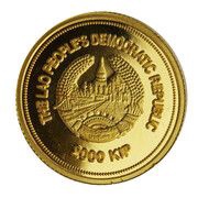 2000 Kip Dynasty of Million Elephants obverse image