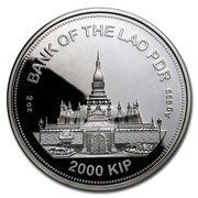 2000 Kip Year of the Ox obverse image