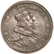 2 Thalers - Leopold V and Claudia Regency obverse image