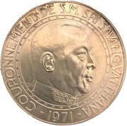 10 000 Kip - Savang Vatthana Coronation obverse image