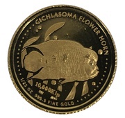 10 000 Kip Cichlasoma Fish, Laos, 2003 reverse image