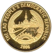 10 000 Kip Mazu standing obverse image