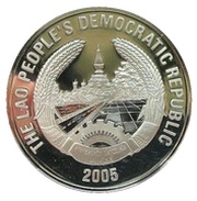 15 000 Kip Mazu seated obverse image