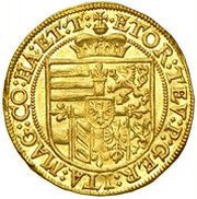 1 Ducat - Maximilian III Hall, Austria, 1608-1612 reverse image