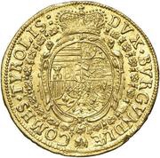 1 Ducat - Ferdinand Charles Hall, Austria, 1632-1662 reverse image
