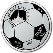 50 000 Kip Year of the Dog obverse image