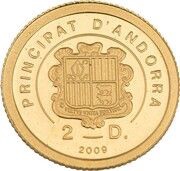 2 Diners Fall of the Berlin Wall obverse image
