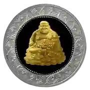 50 000 Kip Smiling Buddha, Laos, 2022 reverse image