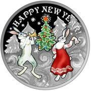 50 000 Kip Happy New Year, Laos, 2023 reverse image