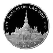50000 Kip Rabbit family obverse image