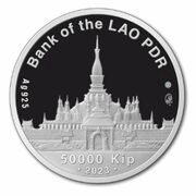 50 000 Kip Russian Winter obverse image