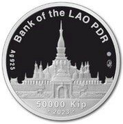 50 000 Kip Ski resort “Manzherok” obverse image