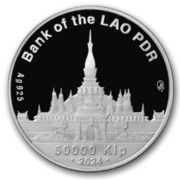 50 000 Kip Dragon obverse image