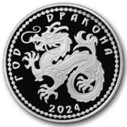 50 000 Kip Dragon, Laos, 2024 reverse image