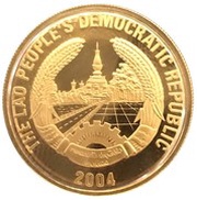 100 000 Kip Black Gibbon obverse image