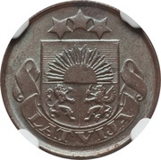 1 Santims obverse image