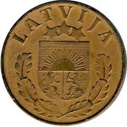 1 Santims obverse image
