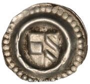 Denier or Rappen under governess Catherine obverse image