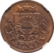 5 Santimi obverse image