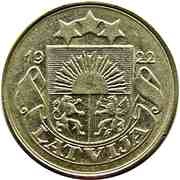 10 Santimu obverse image