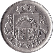 20 Santimu obverse image