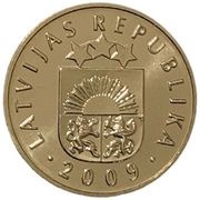 5 Santimi obverse image