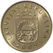 20 Santimu obverse image