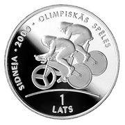 1 Lats Track Cycling reverse image