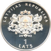 1 Lats Greco-Roman Wrestling obverse image