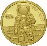 2 Diners Apollo 11 Moon Landing, Andorra, 2009 reverse image