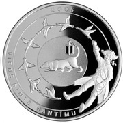 1 Lats Baron Münchhausen obverse image