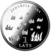 1 Lats the Barricades of January 1991 reverse image
