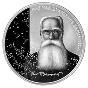 1 Lats Krisjanis Barons reverse image