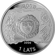 1 Lats Straupe obverse image