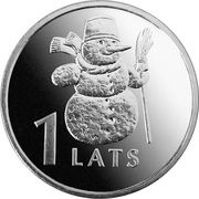 1 Lats Snowman reverse image