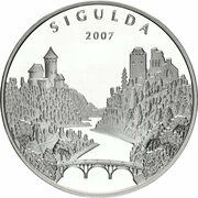 1 Lats Sigulda reverse image