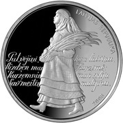 1 Lats Song Festival obverse image