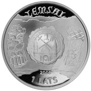 1 Lats Limbazi obverse image