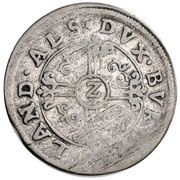 1 Duplex - Leopold V, Austria, 1623-1624 reverse image