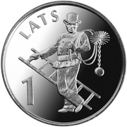 1 Lats Chimney-sweep reverse image