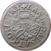 3 Kreuzers - Ferdinand II of Tyrol, Austria, 1584-1595 reverse image