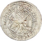 3 Kreuzers - Rudolf II, Austria, 1602-1608 reverse image