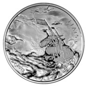1 Lats Richard Wagner obverse image