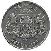 2 Lati Proclamation of the Republic of Latvia obverse image