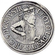 ½ Thaler - Leopold V obverse image