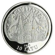 10 Latu 16th Century Riga obverse image