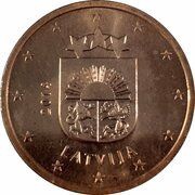 1 Euro Cent obverse image