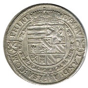 1 Thaler - Ferdinand II of Tyrol, Austria,  reverse image
