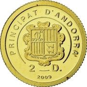 2 Diners Pope John Paul II obverse image