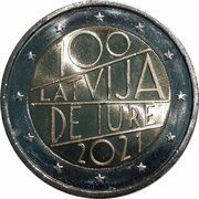 2 Euros De iure recognition obverse image